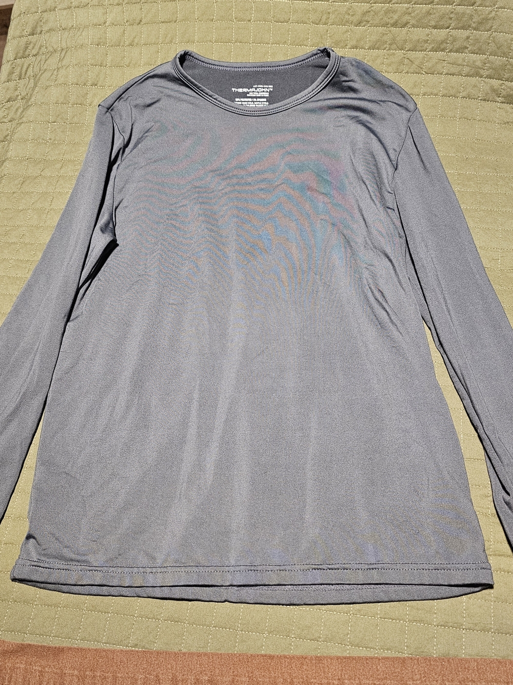 Men's Long Sleeve Performance Tee - Gray